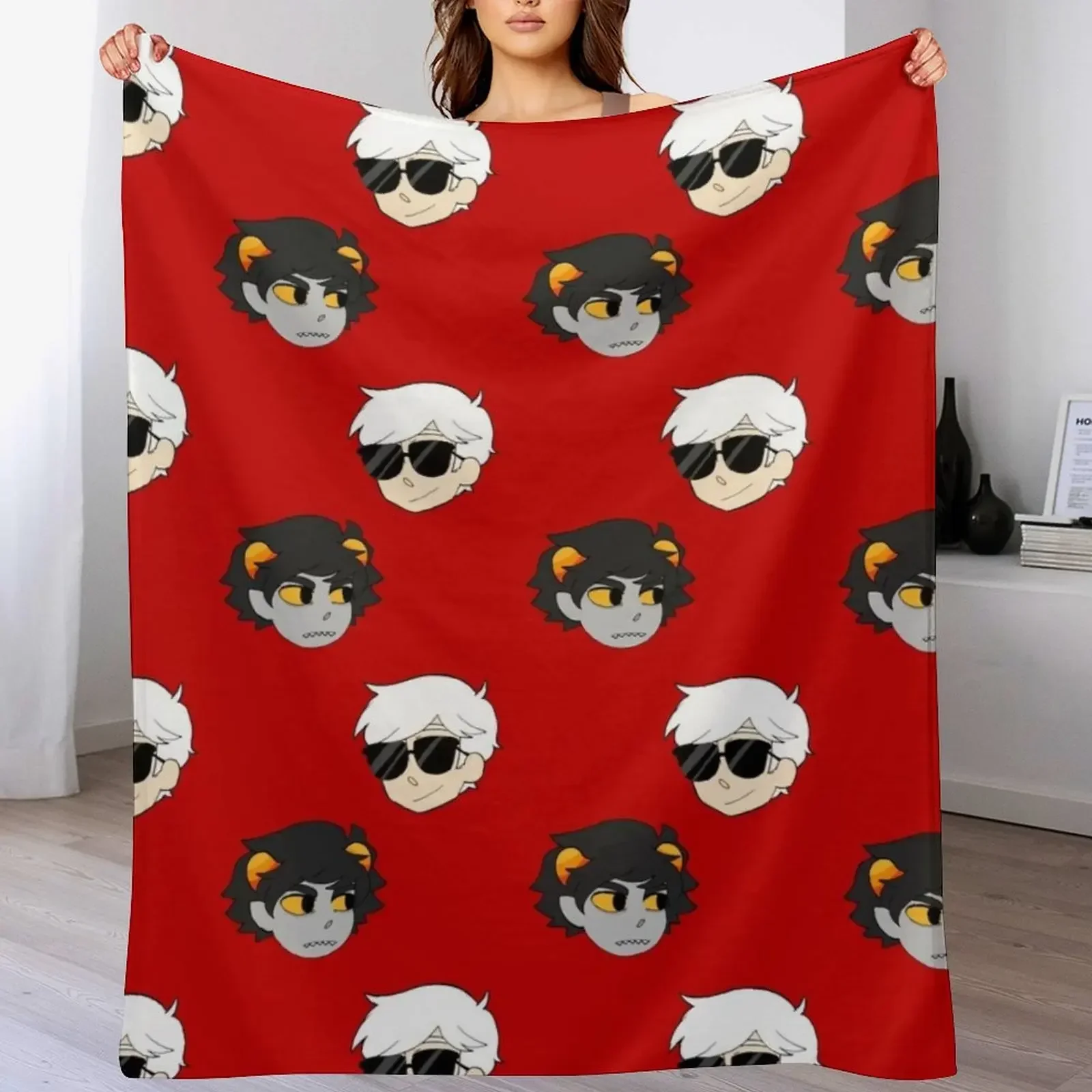 Плед Dave and Karkat одеяло для дивана теплые зимние свободные одеяла