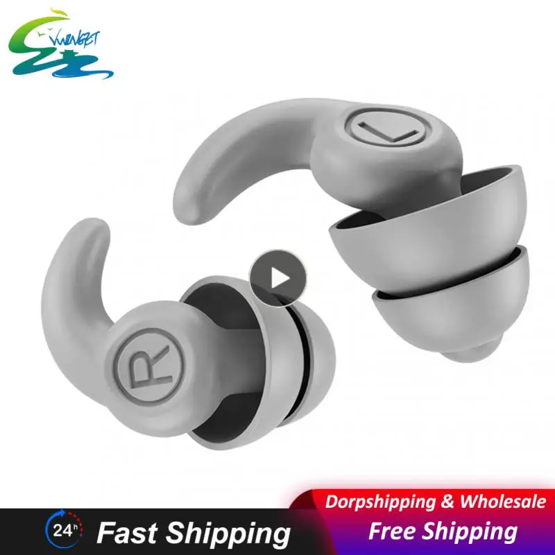 

Earplugs Sports Dust Proof Swimming Waterproof Silicone Ear Plugs Diving Accessories Swimming Accessories