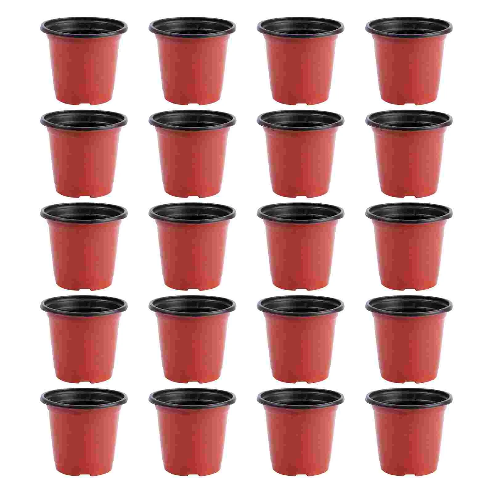 

20PCS Nursery Pots, 3. 6 inches, Planter Nursery Pots, Flower Container for Succulents,, Transplanting, Cuttings, Indoor,