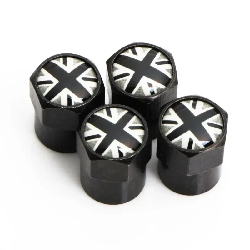 

4 шт., крышки воздушных клапанов стержня колес автомобиля с флагом Великобритании, крышки для MINI COOPER S JCW F55 F56 R55 R56 R60 F60, внешние автомобильные аксессуары