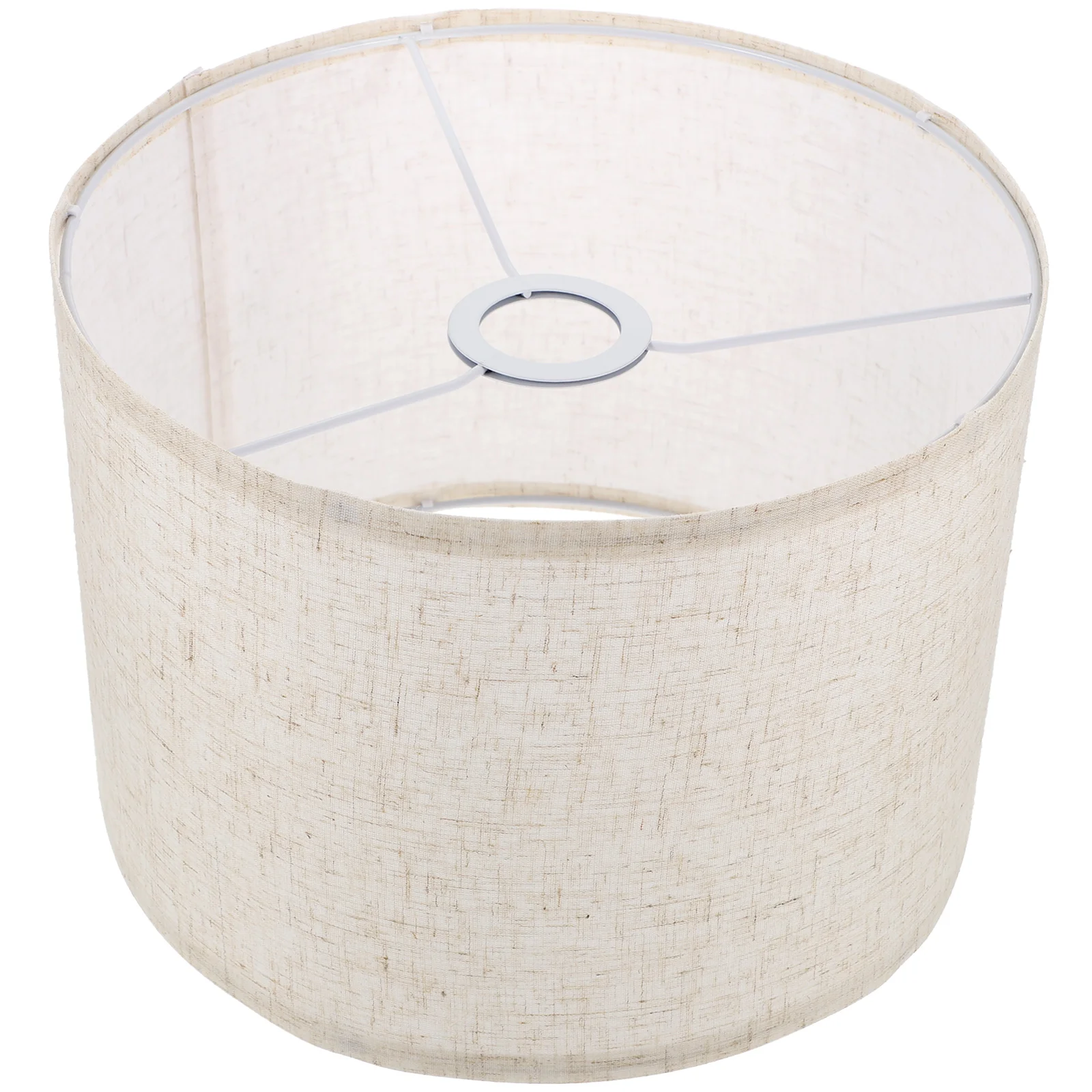 

Shade Lamp Light Lampshade Cover Linen Floor Drum Table Chandelier Desktop Cloth Wall Fabricclip Standing Replacement Bedside