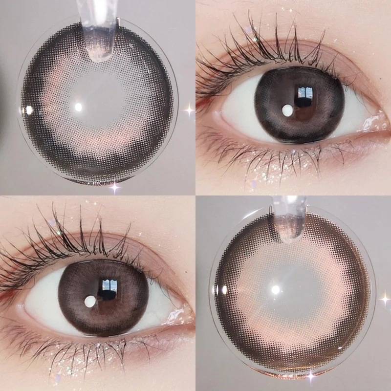 RU доставка круглые контактные линзы большие для глаз по рецепту естественного