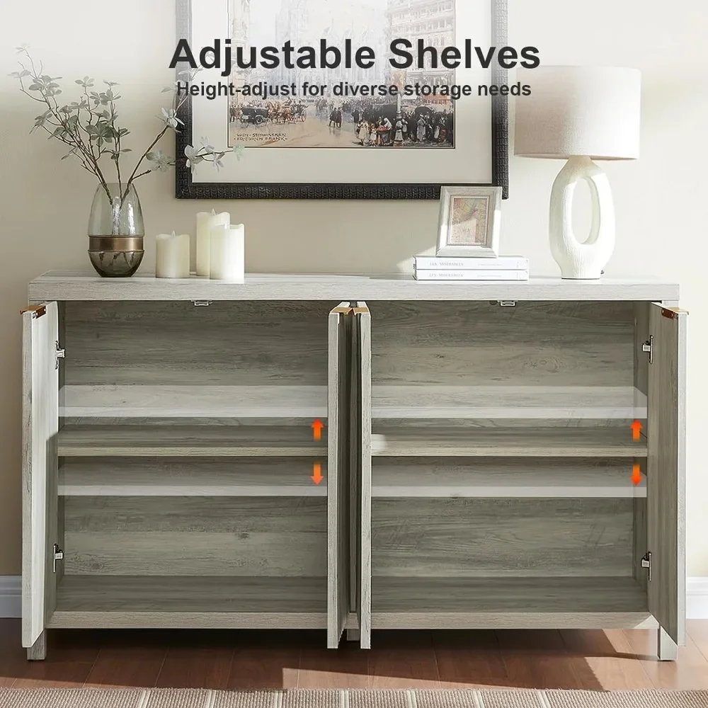 Буфет с двумя ящиками для хранения предлагаем три разных варианта высоты