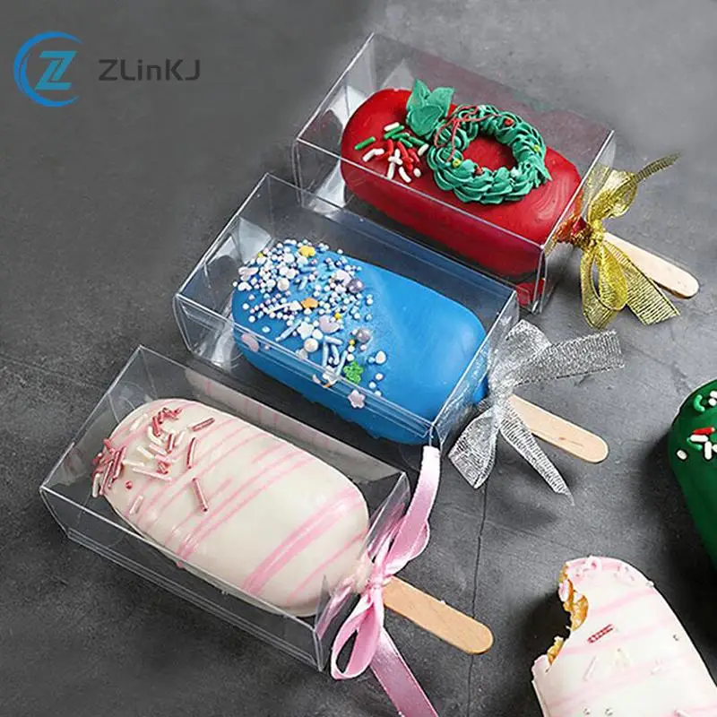 Es Clear Gift Plastic Box Ice Cream Shaped Boxes Simple Clear Gift Plastic Box Party
