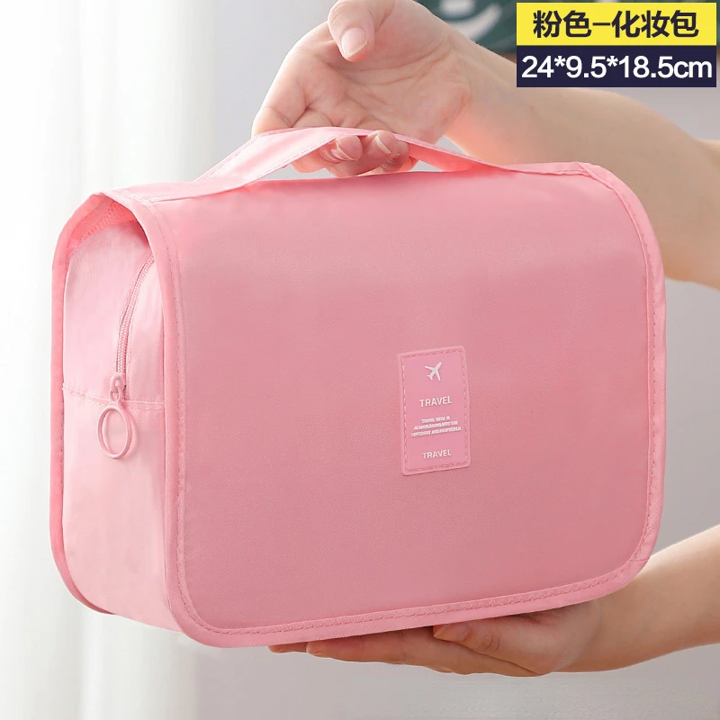 

High Quality Women Makeup Bags Travel Cosmetic Bag Toiletries Organizer Waterproof Storage Neceser Hanging Bathroom Wash Bag