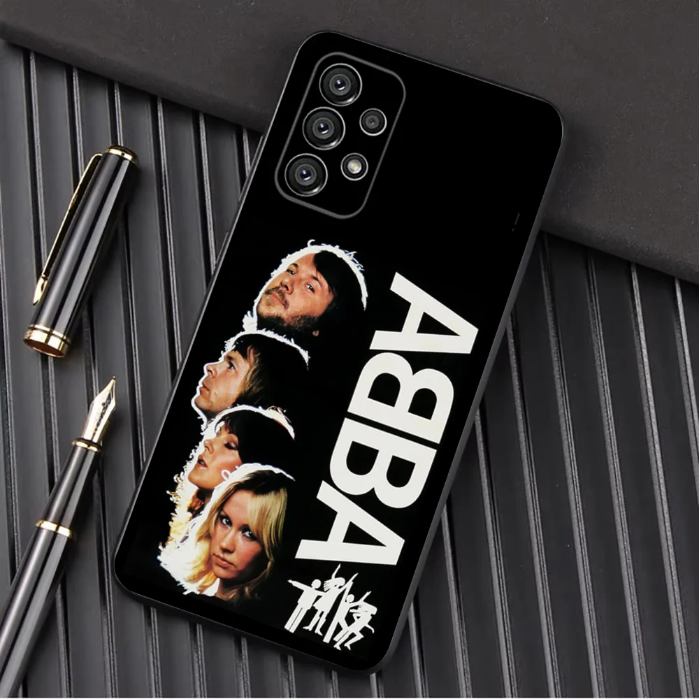 Чехол для телефона Mamma Mia Abba Samsung Galaxy A13 A21s A22 A31 A32 A52 A53 A71 A80 A91 Soft Black Shell