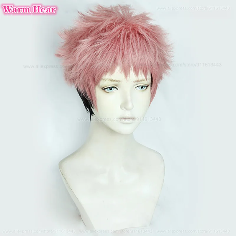 Женский парик для косплея Yuji парики из аниме серого розового оранжевого черного