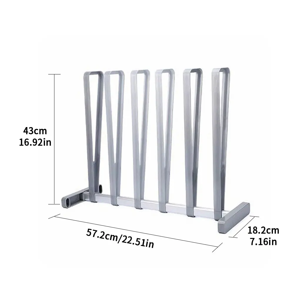 

Boot Storage Rack Footwear Organizer Holders Vertical Shoe Stand Multi-slot Long Shoes Holder Organization Accessory