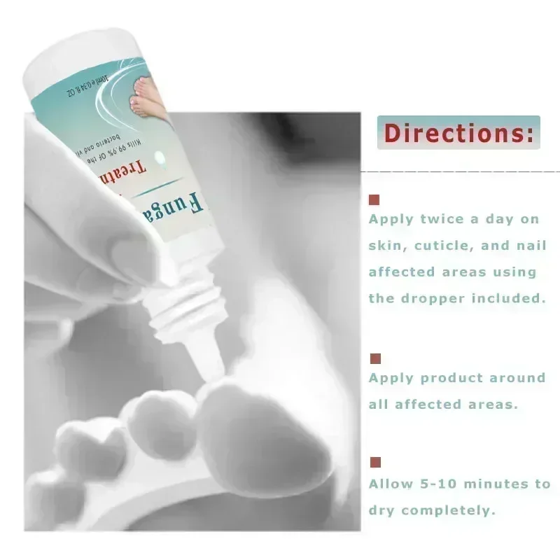 Новое лечение грибка ногтей для силового восстановления на ногах увлажняет