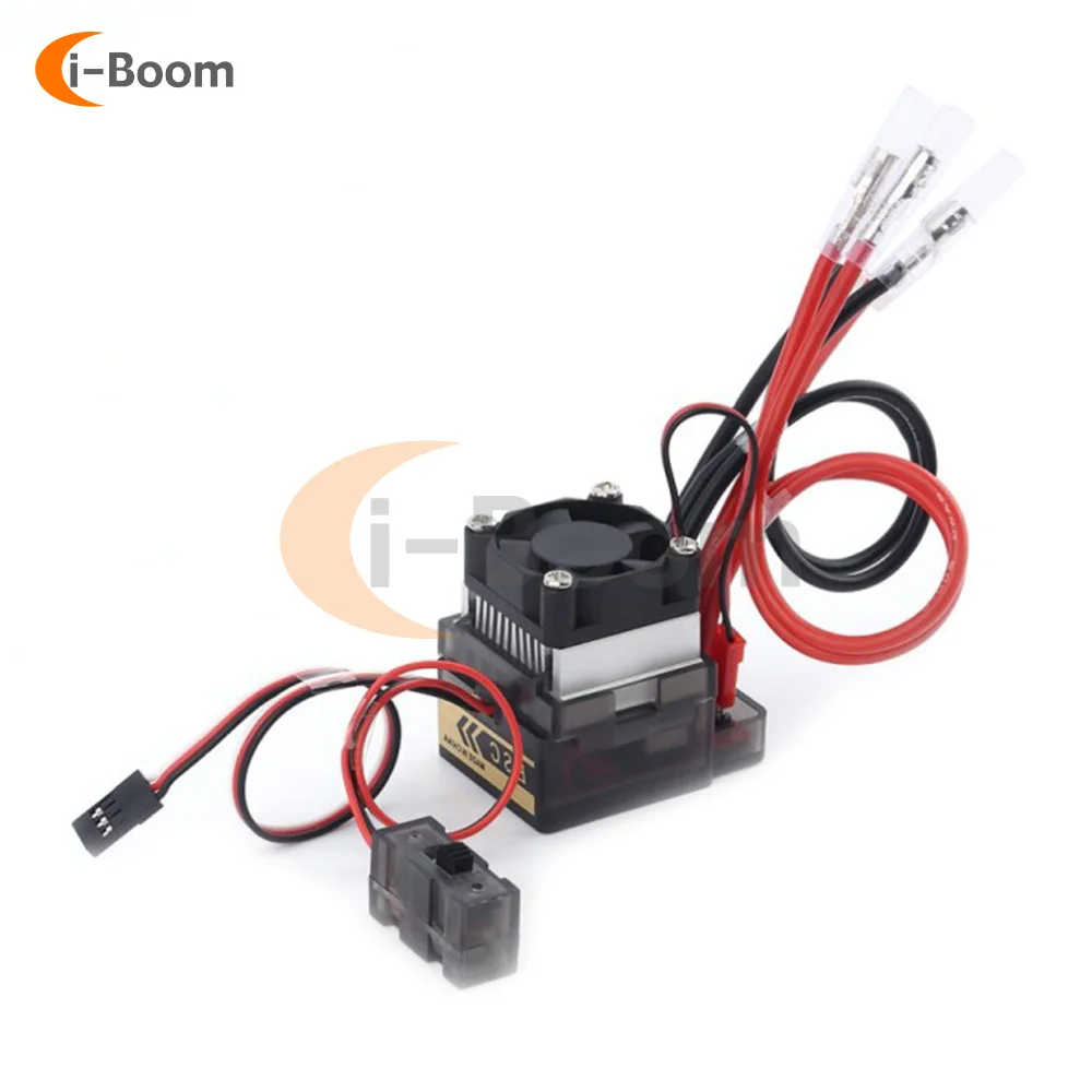 

320A ESC Brushed Speed Controller 6-16V HSP Model Accessories Speed Controller With Cooling Fan W/2A BEC For RC Boat U6L5 G2I7