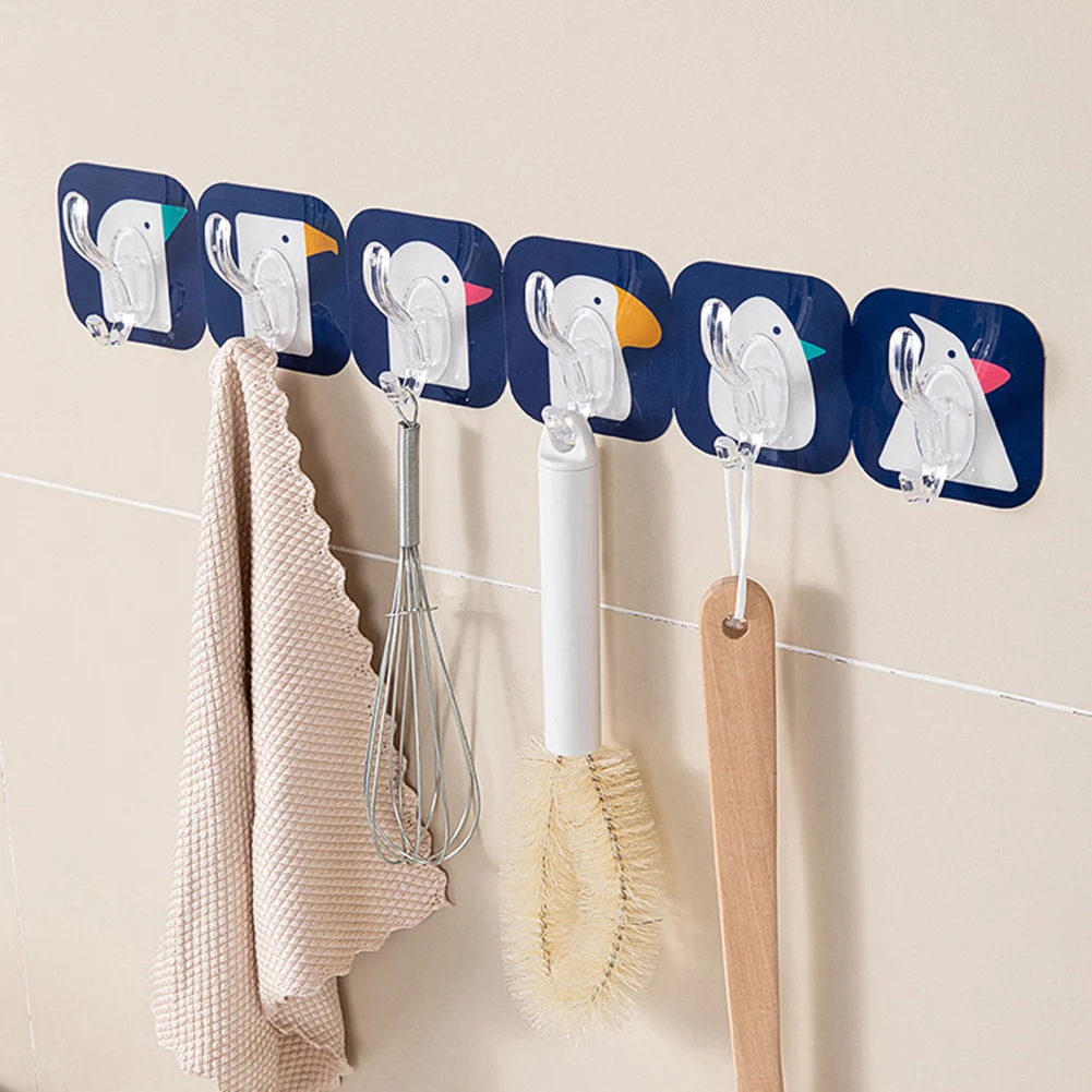 

1Set Rotatable Hook Strong Viscose Wall Hanging Wall Punch-free Kitchen Corner Kitchen Utensil Hanger Bathroom Seamless Hook