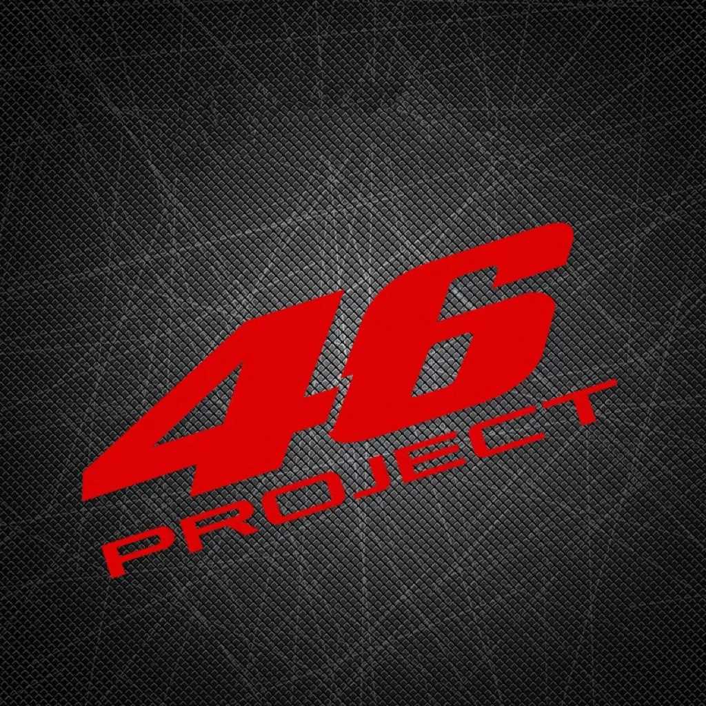 

Reflective Motorcycle Sticker Motorcycle Windshield Decal Helmet Sticker Number 46 Emblems Decals Stickers