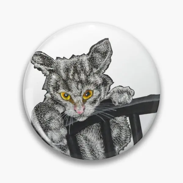 

Dungee The Cat Customizable Soft Button Pin Funny Fashion Creative Collar Cartoon Badge Metal Clothes Gift Cute Brooch Decor