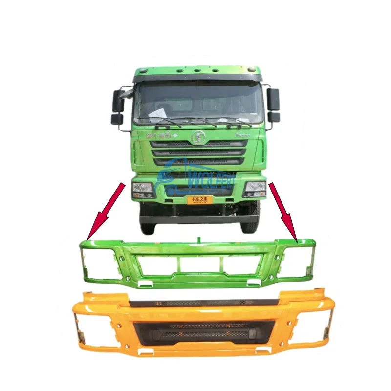 Высокое качество Shakman X3000 H3000 F3000 передний бампер грузовика для BMW X5 E53 DZ 97259623221