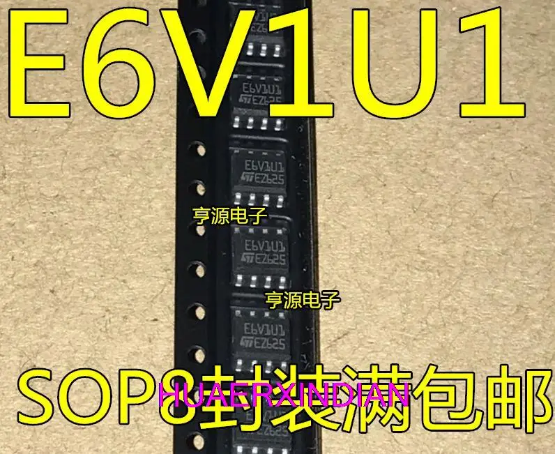 

10PCS New Original E6V1U1 ESDA6V1U1RL E6V1U1 SOP-8 IC
