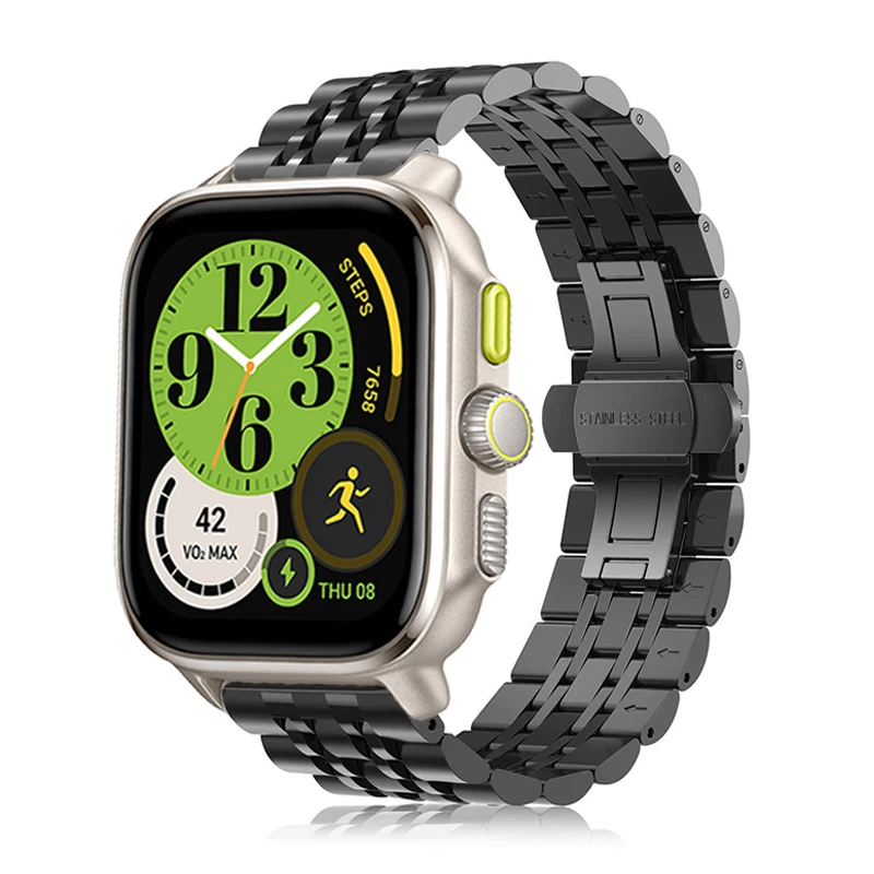 

Металлический ремешок для Amazfit GTS 4 3 2 Mini из нержавеющей стали