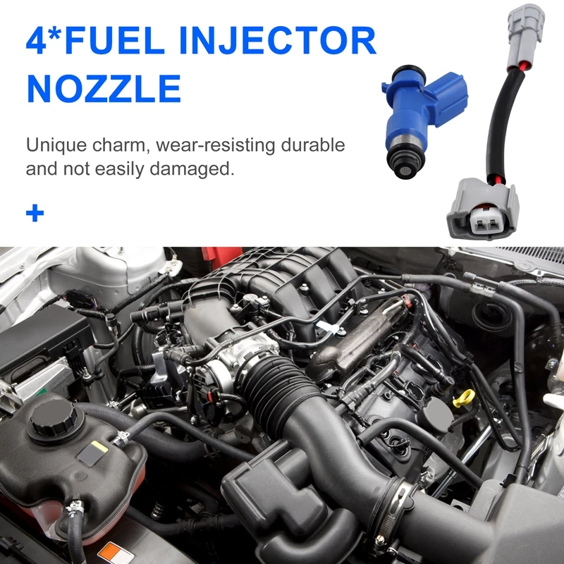 4 шт. 16450-RWC-A01 новая Форсунка топливного инжектора 410Cc для ACURA RDX RSX TSX INTEGRA HONDA CIVIC