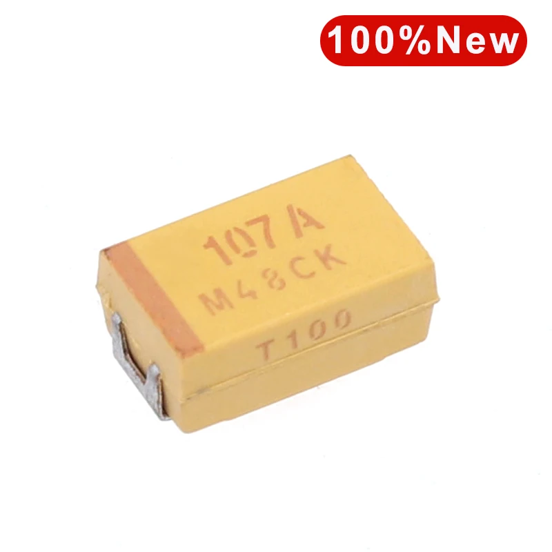

10pcs/lot 100uF 4V 6.3V 10V 1206 Type A SMD Tantalum capacitor TLJA107M010R0140 TLJA107M006R0500 107G 107J New original