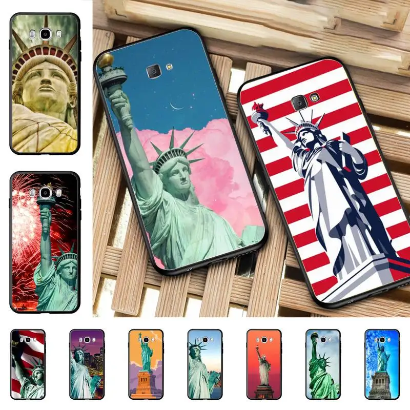 

Statue of liberty Phone Case For Samsung J 7 plus 7core J7 neo J6 plus prime J6 J4 J5 Mobile Cover