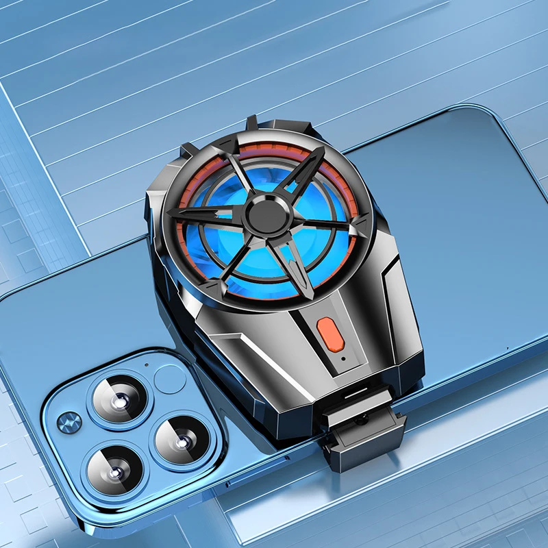 

Adjustable Cooling Fan Wired/wireless Cooling Clip Game Cooler 7.5 Inches Portable Mobile Phone Radiator For Cell Phone Rapid