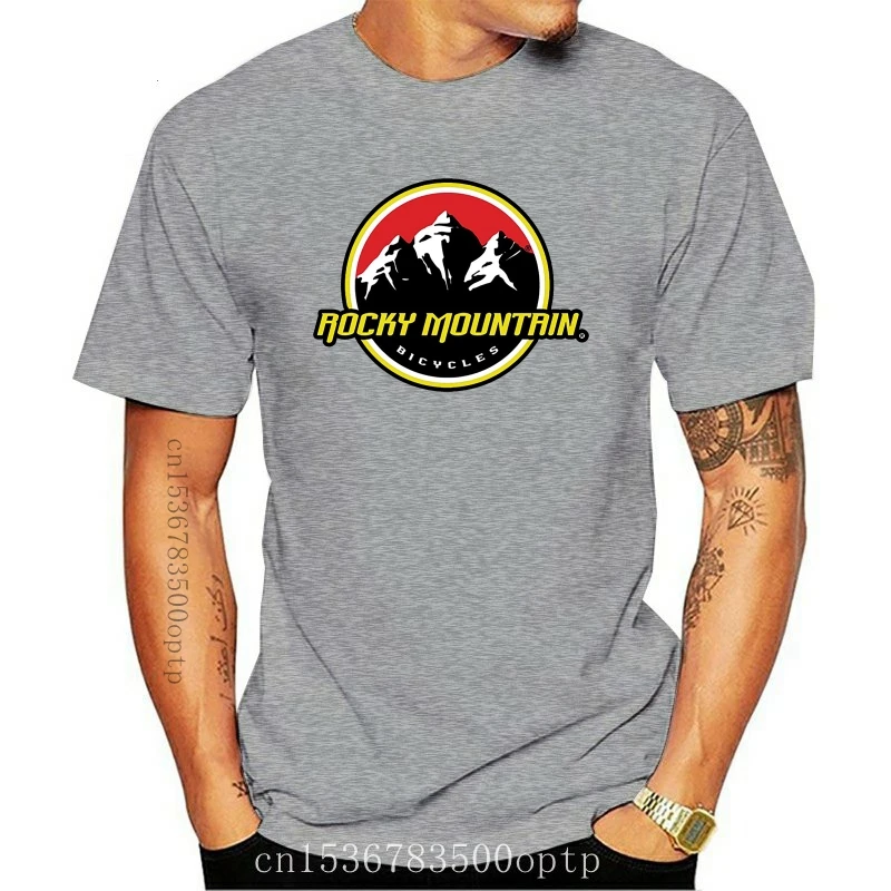 

New Rocky Mountain Bike Men's Black Tshirt Tees Clothing-0999A