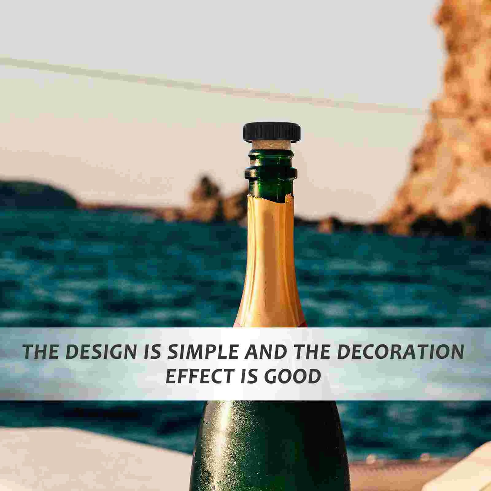 6 шт. пробка для бутылки с пробкой стеклянные пробки регулируемая мерная ложка