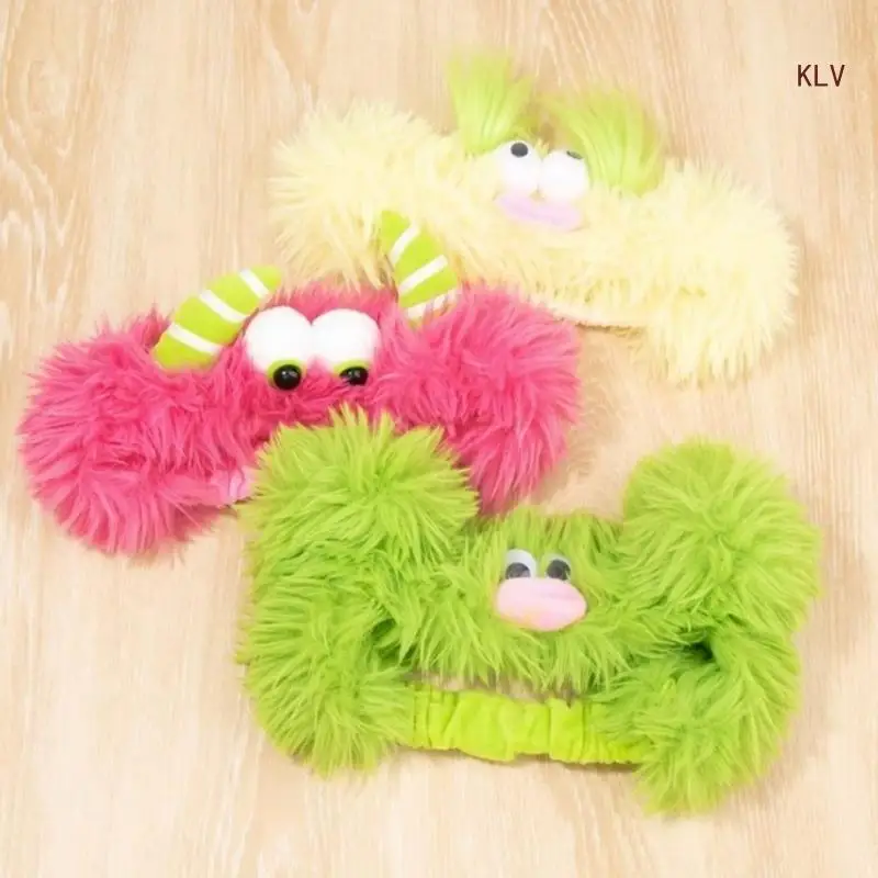 

Girls Cartoon Headbands Funny Clown Horn Headwear Wide Hair Bands Accessories Spring Hair Bands Birthday Party