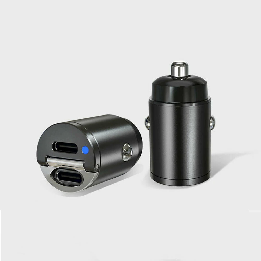 

Автомобильное зарядное устройство с двумя USB-портами, 30 Вт