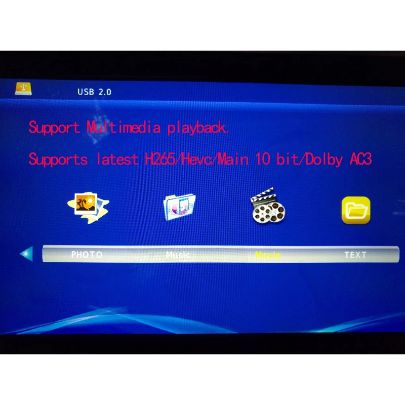 HD 10 8 дюймосветодиодный Leadstar LED ATSC-T Портативный мини ТВ Поддержка H265/Hevc Dolby Ac3 для