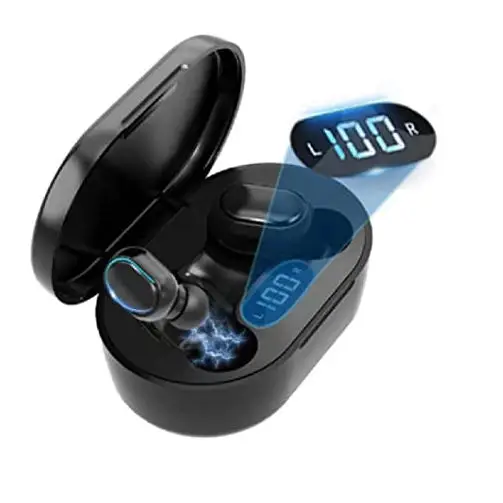 

HKFZ TWS E6S For Bluetooth Earphones Wireless Earbuds IN Ear Stereo Noise Cancelling Sports Headsets With Microphone Headphone