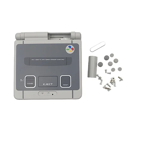 Корпус для GBA SP, задняя крышка для Nintendo Gameboy Advance SP SFC, задняя крышка, задняя крышка для 25-й годовщины