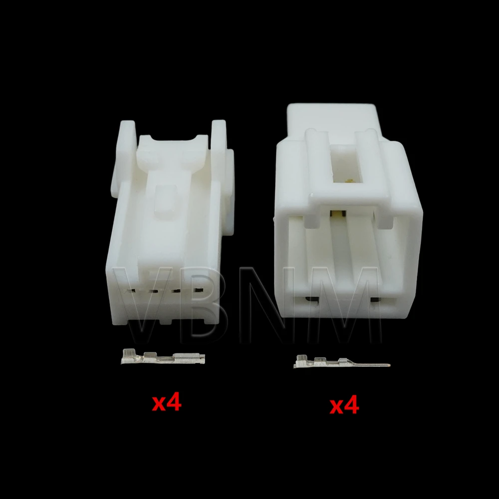 

4-контактный 6098-1116 6098-1120 3A04MW 3A04FW автомобильный разъем для зеркала заднего вида, автоматический провод, вилка кабеля, автомобильный пластиковый разъем корпуса
