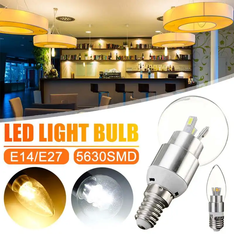 

Led Lamp Bulb E14 Led Candle LED Light Bulb E27 Corn Lamp G9 Led 4W 5630 smd Bombilla Chandelier Lighting AC110-240V