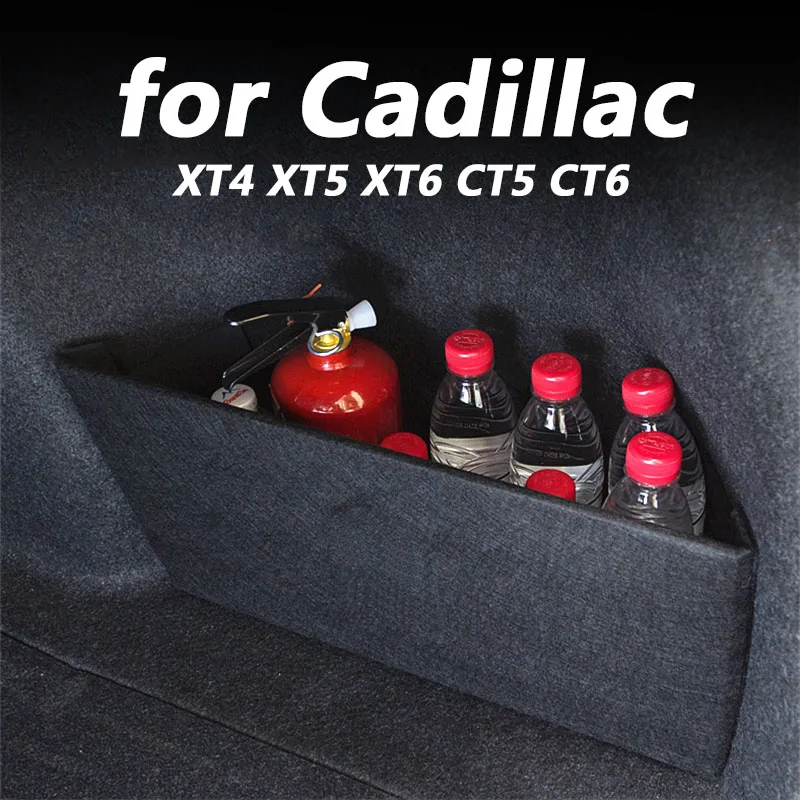 

for Cadillac XT4 XT5 XT6 CT5 CT6 Car interior decoration accessories trunk storage partition baffle divider shelf 2pcs