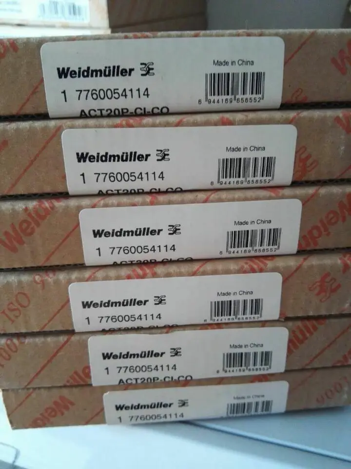 

7760054114 for Weidmuller ACT20P-CI-CO-S, Signal Converter/isolator, HART, Input : 0(4)-20 MA, Output : 0(4)-20 MA