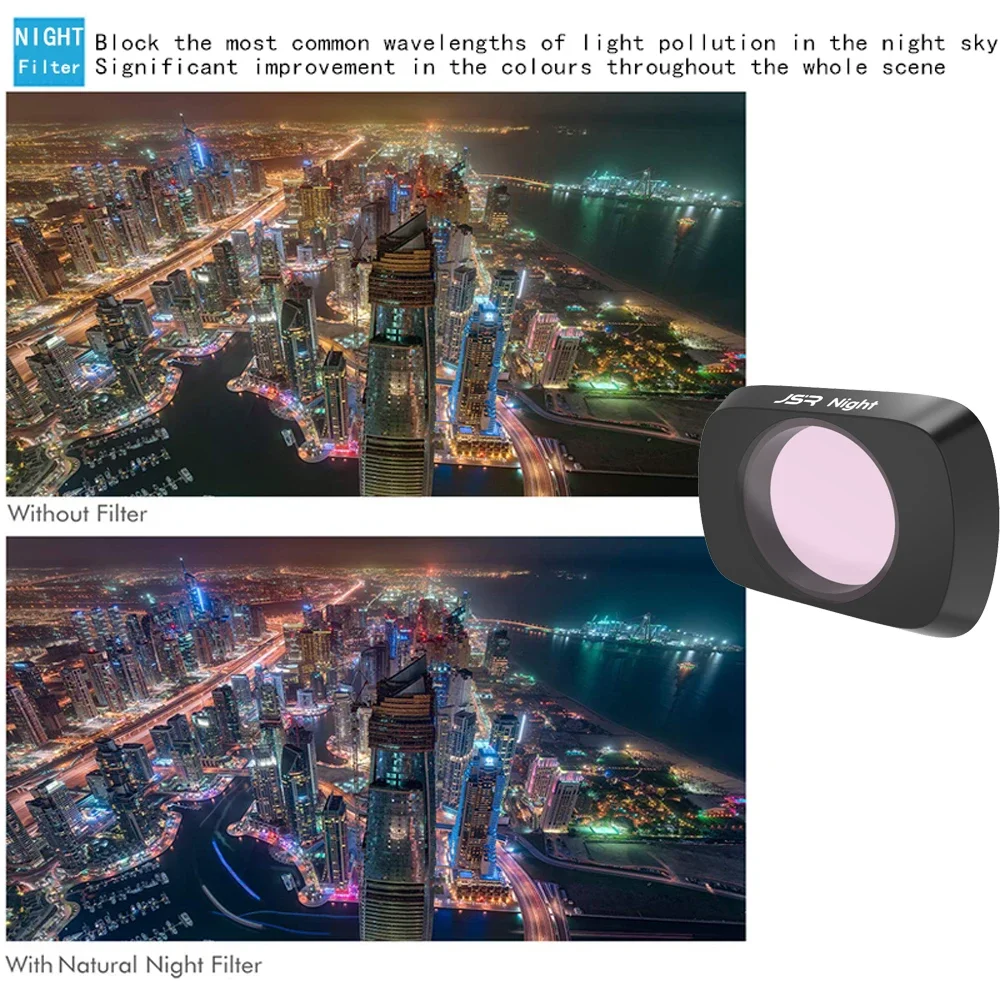 Фильтр для камеры DJI Mavic air2 UV CPL ND 8 16 32 64 1000 Star Night Drone широкоугольный объектив рыбий
