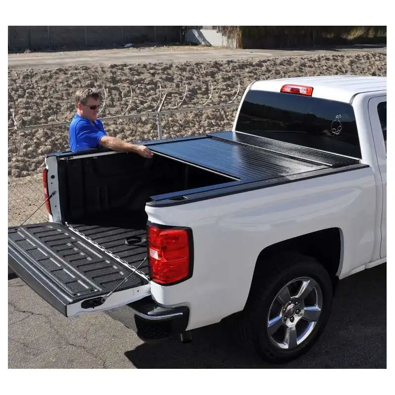 

Hard Folding Tonneau pick up truck bed Cover for tundra 5.5" bed