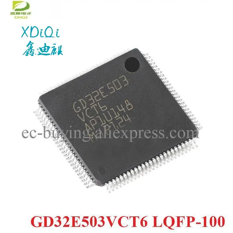 

GD32E503VCT6 GD32E503 32E503VCT6 LQFP-100 LQFP100 Cortex-M33 32-bit Microcontroller MCU IC Controller Chip New Original