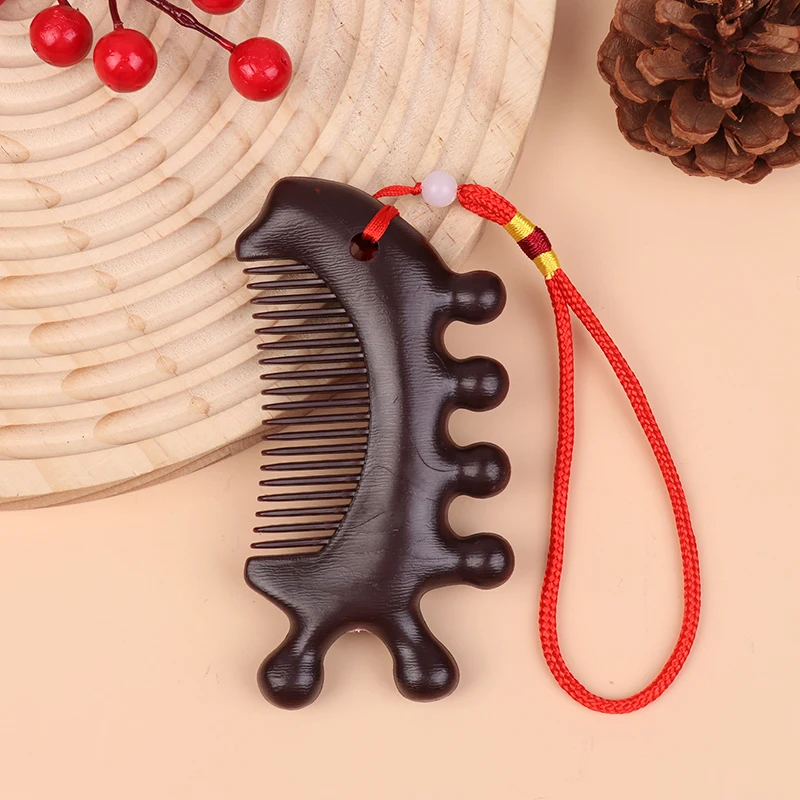 Массажная расческа с меридианом тела акупунктурная терапия головы