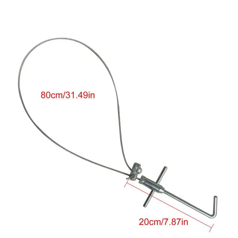 Ловец скота из нержавеющей стали 31 5 дюймов регулируемая полиширная веревка для
