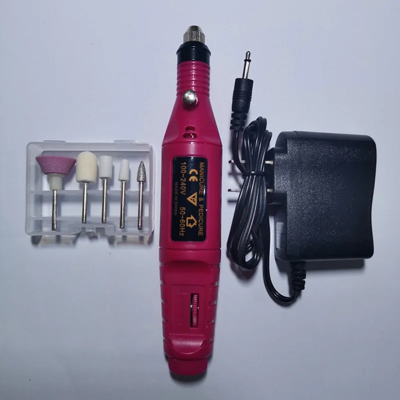 Набор для маникюра и педикюра с 6 сверлами электрическая дрель набор удаления