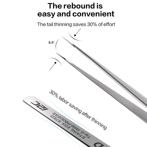 i2C NS-01/02/03/04 Пинцет из суперсплава сверхтвердого типа, высокопрочный, хорошая прочность, прецизионные щипцы с очень твердыми кончиками