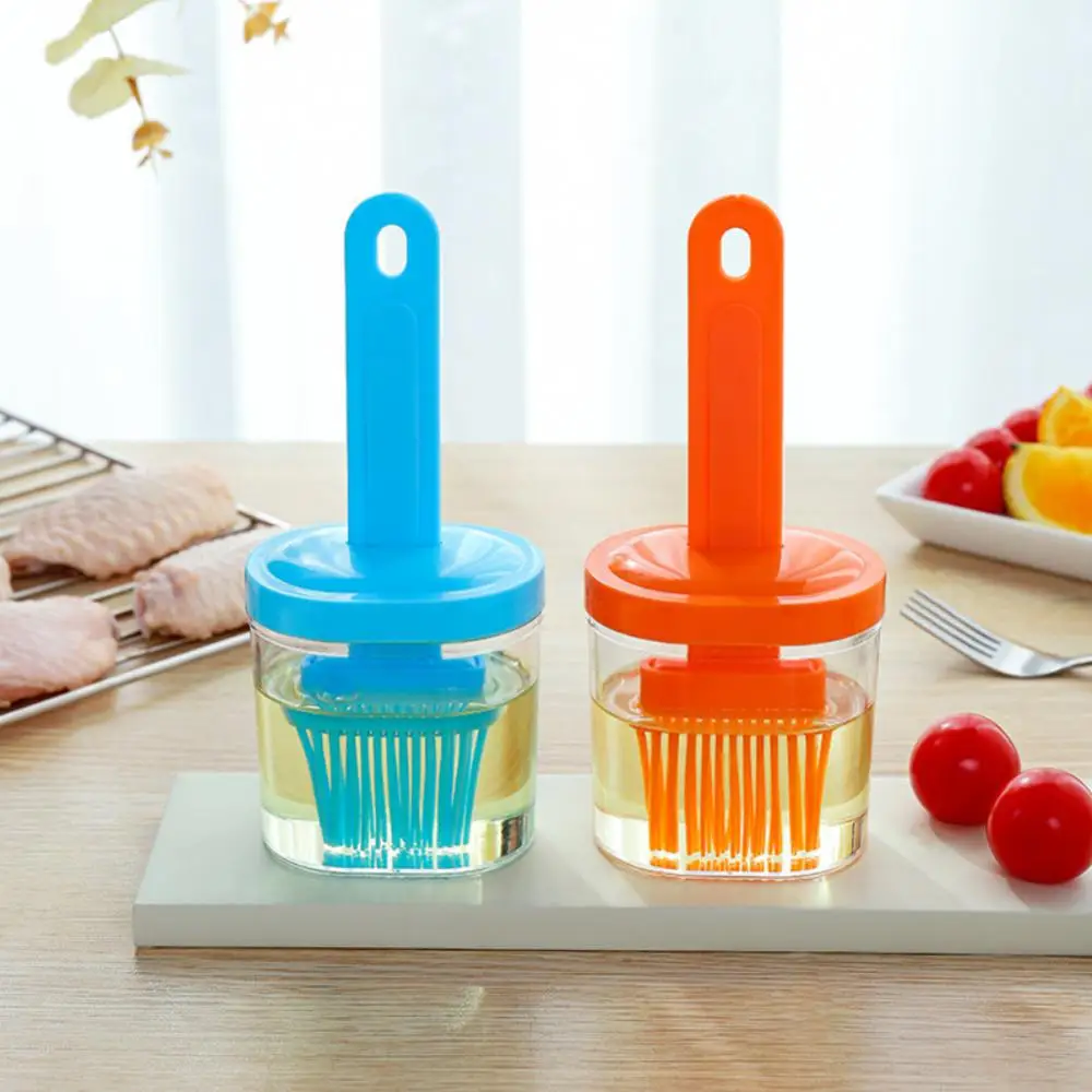 

Bottle Brush Silicone High Temperature Resistant Portable Barbecue Oil Brush Household Baking Oil Brush Pancake Brush Oil Tool
