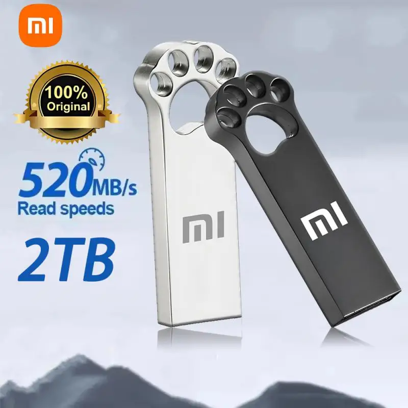 Xiaomi Super Mini USB3.0 флэш-накопитель 2 ТБ USB 128 ГБ 256 водонепроницаемый высокоскоростной