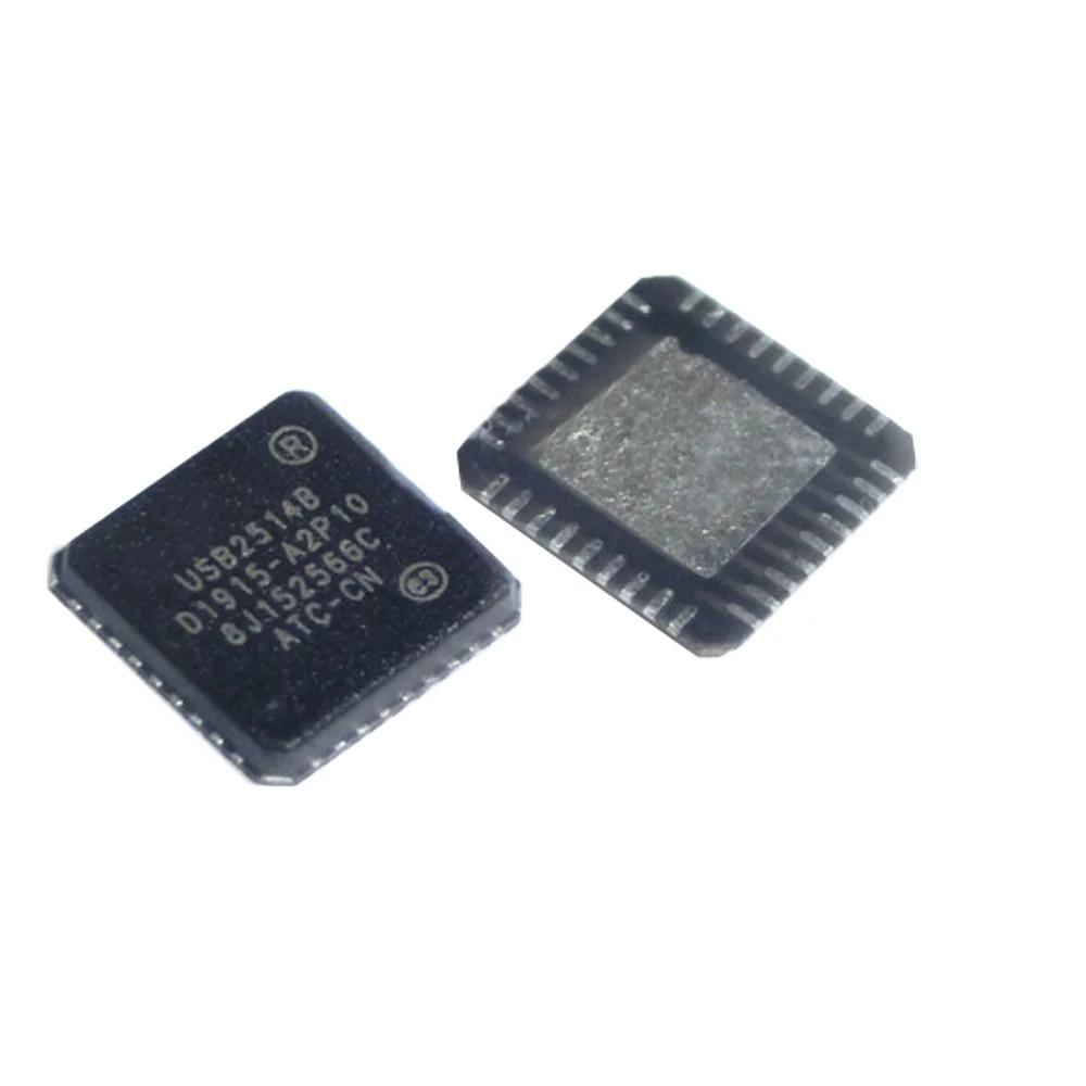 

5Pcs/lot Usb2514b High Speed Hub Controller USB 2.0 3.3V T/R 36-Pin Qfn Ep Ic Chip Usb2514b-Aezc