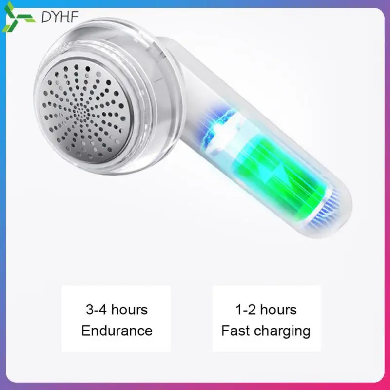 

Plush Clothing Razor Portable Tidy Convenient Hexaphyll Cutter Head Hairball Removal Device Small Household Sweater Shaver Usb
