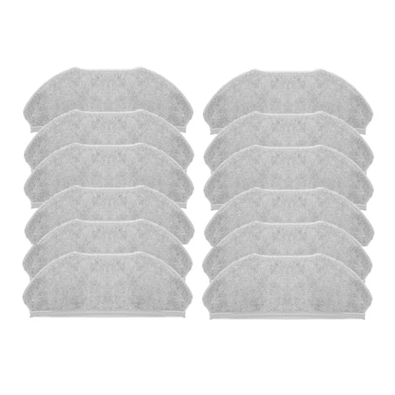 

12 Pcs Main Brush Side Brush Hepa Filter For Qihoo 360 S10 / X100 / X100 Max Robot Vacuum Cleaner Spare Parts Accessories