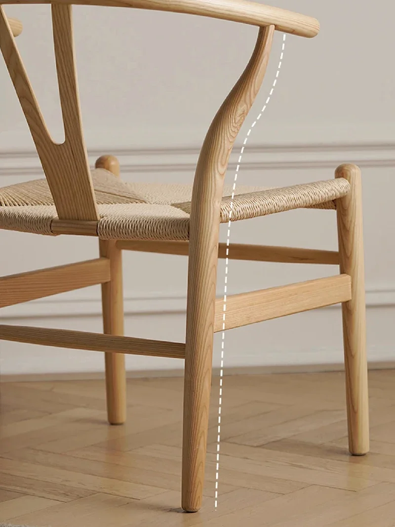 Древний роскошный обеденный стул с деревянной спинкой свадебный ресторан для