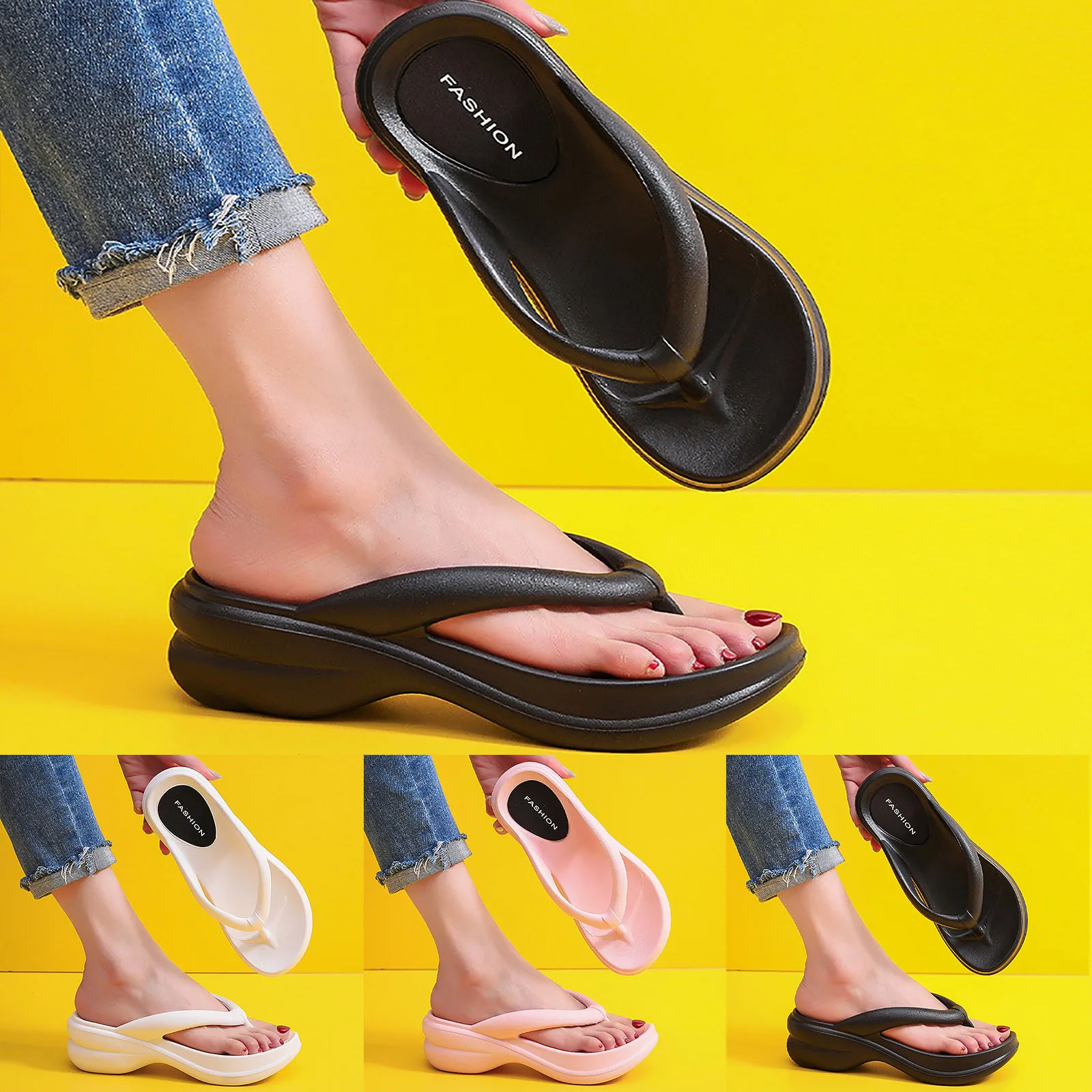 

Летние женские домашние тапочки-носки 6 см, женские носки-тапочки с захватом, Размер 7, портативные тапочки для женщин, женские тапочки с поддержкой свода стопы