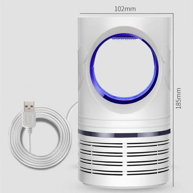 USB-лампа от комаров съемная тихая УФ-лампа для борьбы с вредителями летняя защита